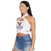 Virginia Cavaliers White Multi Way Bandeau Top