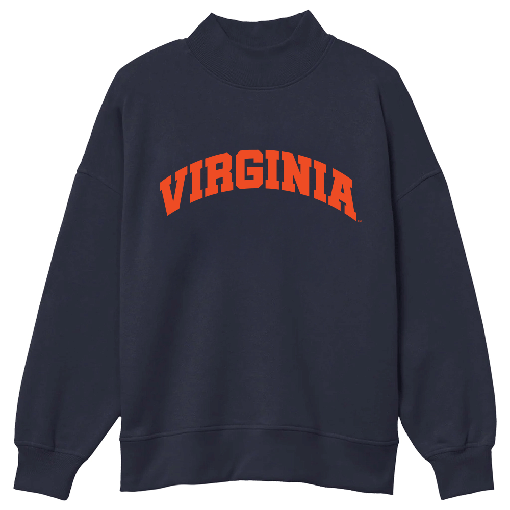 Virginia Cavaliers Mock Neck Sweatshirt