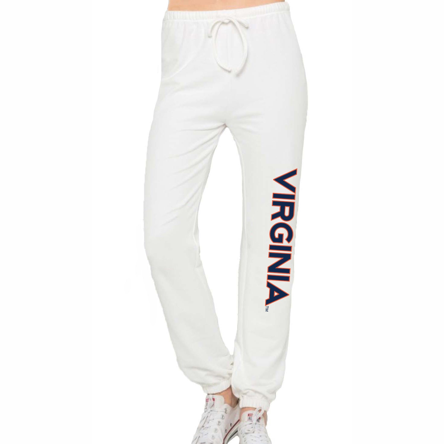 Virginia Cavaliers White Joggers