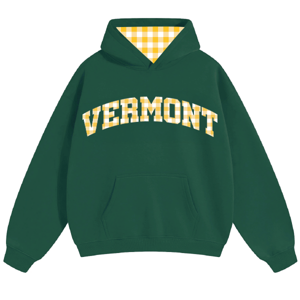 Vermont Gingham Hoodie