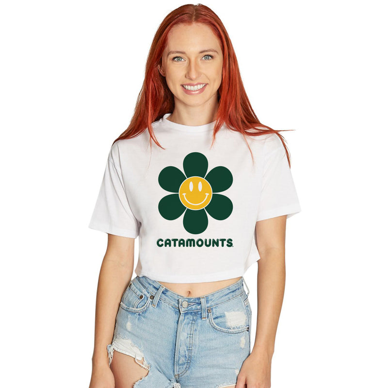 Vermont Flower Cropped Tee