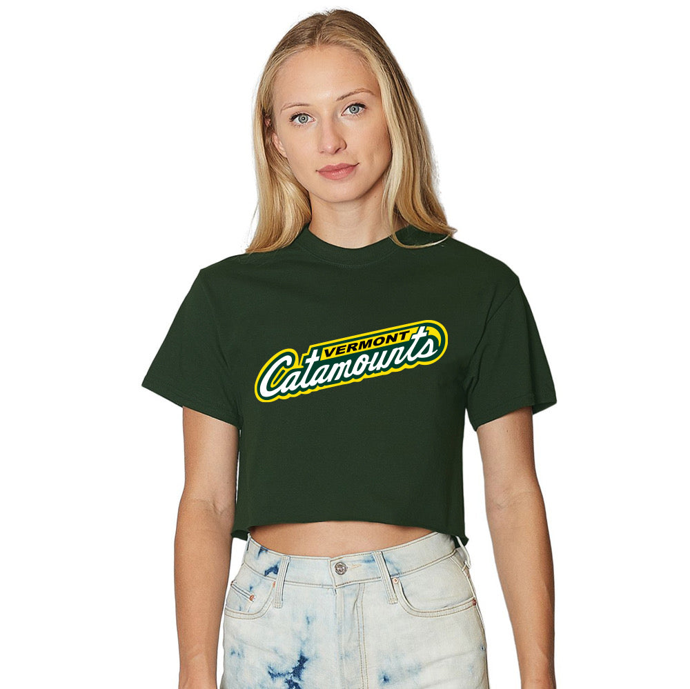 Vermont Catamounts Green Tee