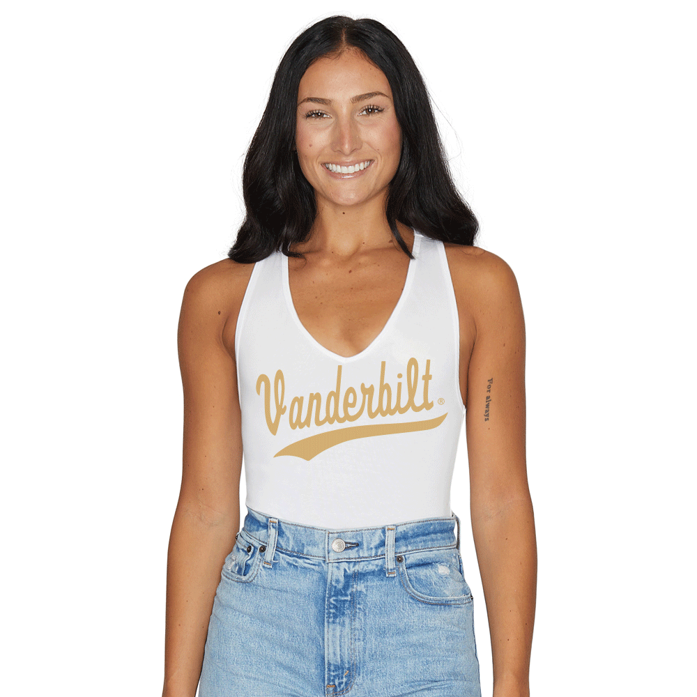 Vanderbilt White Bodysuit