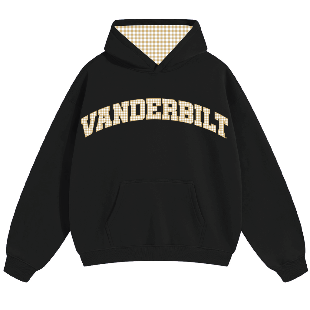 Vanderbilt Gingham Hoodie
