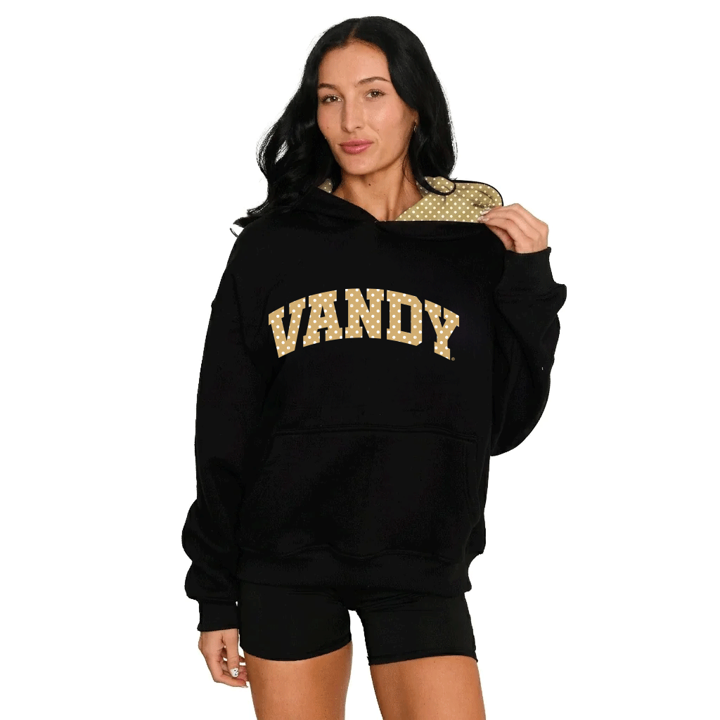 Vanderbilt Polka Dot Hoodie
