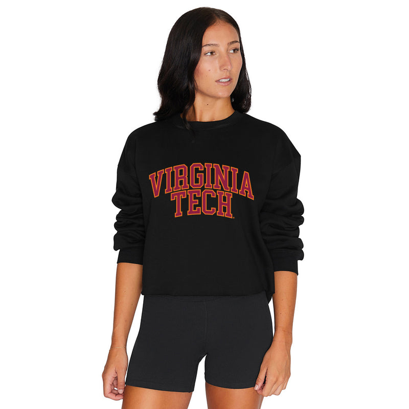 Virginia Tech Black Crewneck