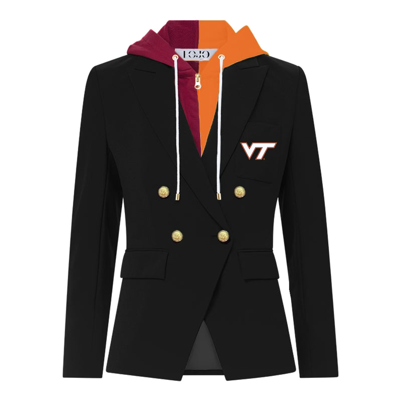 Virginia Tech Hooded Blazer Jacket