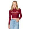 Virginia Tech Maroon Mock Neck Top