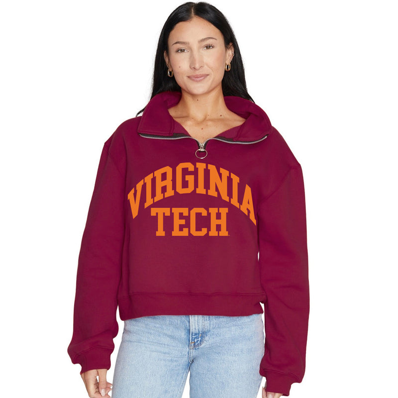 Virginia Tech Quarter Zip Sweatshirt