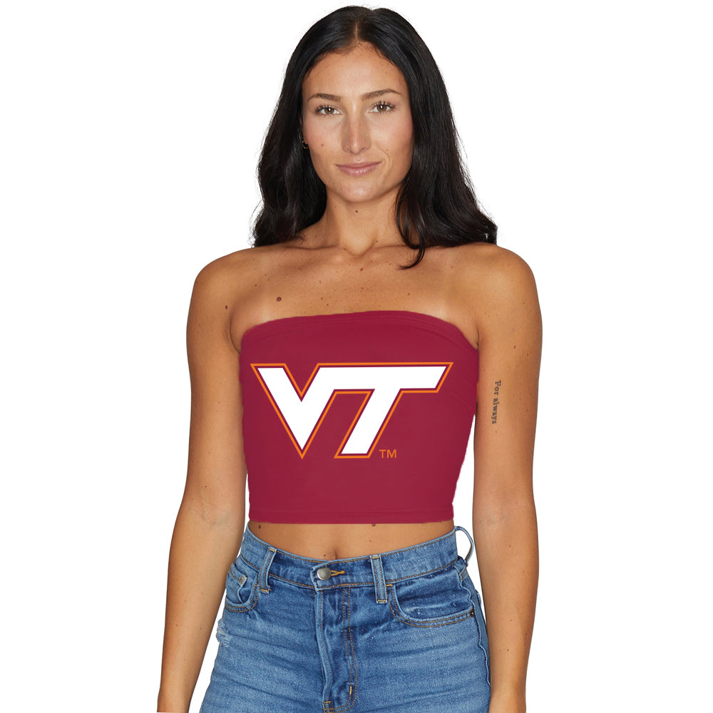 Virginia Tech VT Maroon Tube Top
