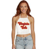 Virginia Tech White Halter Top