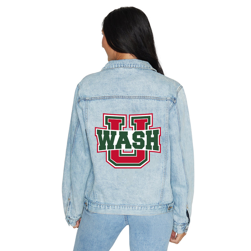 WashU Classic Logo Denim Jacket