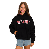 WashU Gingham Hoodie