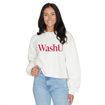 WashU White Classic Crewneck