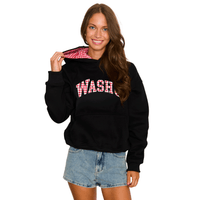 WashU Gingham Hoodie