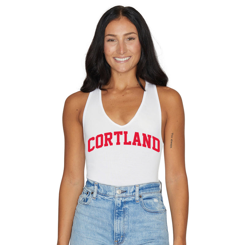 Cortland White Bodysuit
