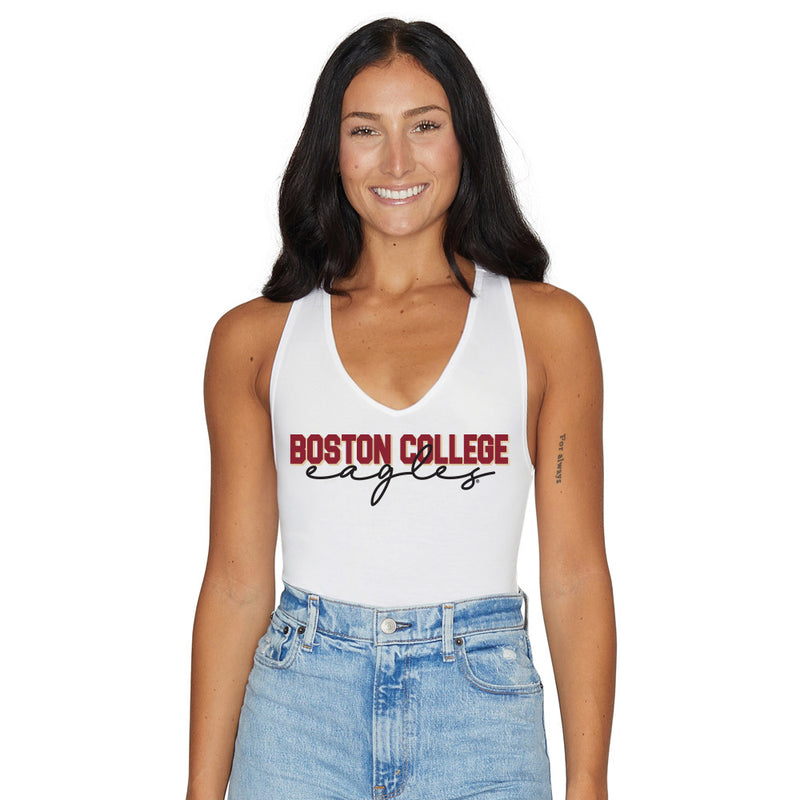 Boston College White Bodysuit