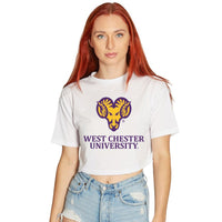West Chester University Logo Cropped Tee