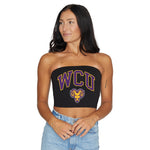 West Chester University Black Tube Top