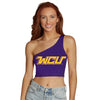 West Chester University Purple One Shoulder Top