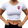 Indiana Hoosiers White Babydoll Tee