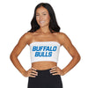 Buffalo Bulls White Bandeau Top