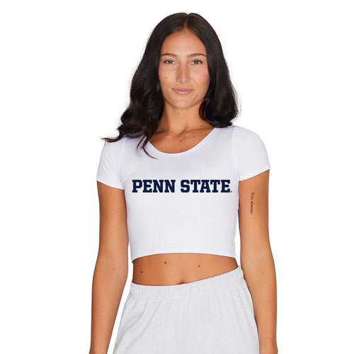 Penn State White Babydoll Tee