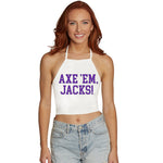 Stephen F. Austin SFA White Halter Top