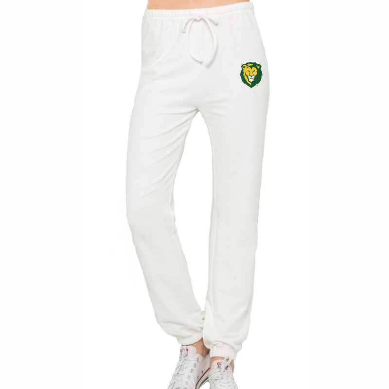 Southeastern Louisiana Lions White Joggers