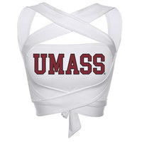 UMass White Multi Way Bandeau Top