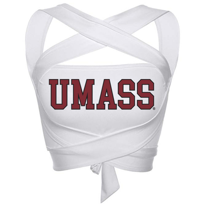 UMass White Multi Way Bandeau
