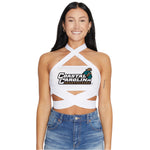 Coastal Carolina White Multi Way Bandeau Top