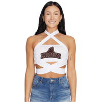 Brown University White Way Bandeau Top