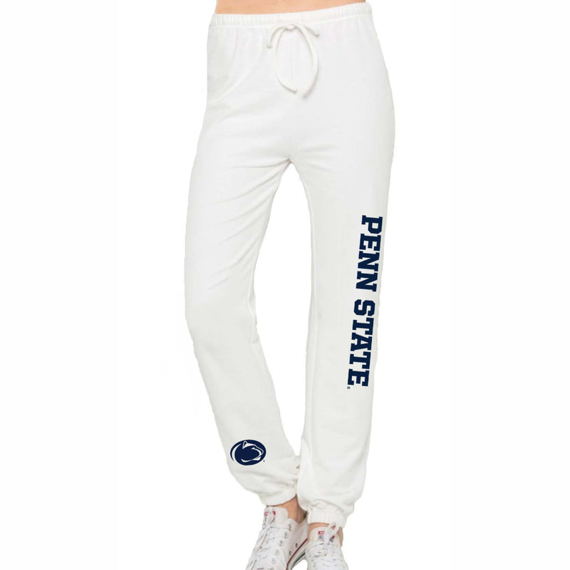 Penn State White Joggers