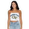 Georgia Tech White Tube Top