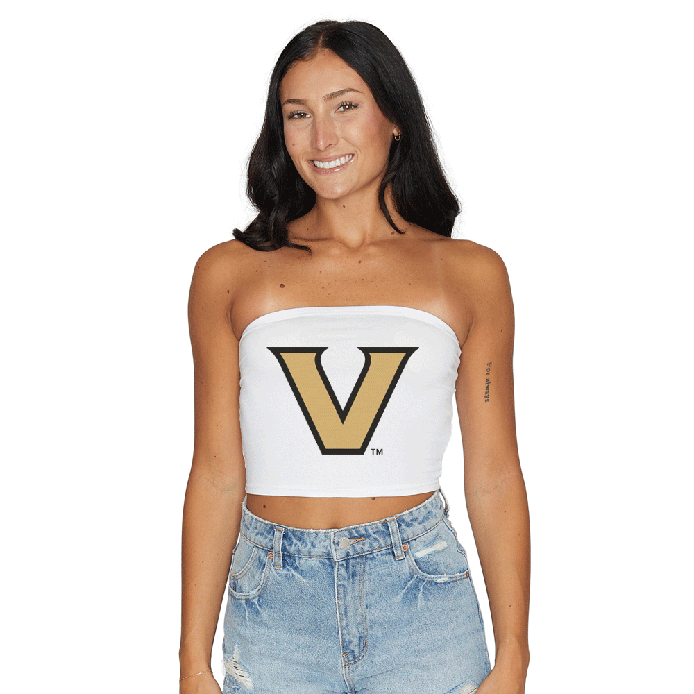Vanderbilt White Tube Top
