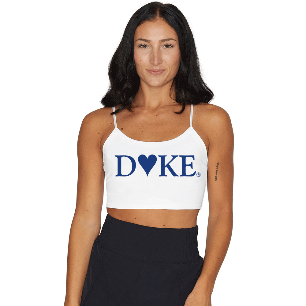 Duke White Spaghetti Tank
