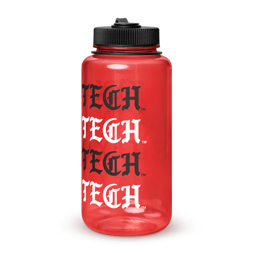 Texas Tech Wide Mouth Plastic Water Bottle