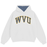 West Virginia Mountaineers Gingham Hoodie