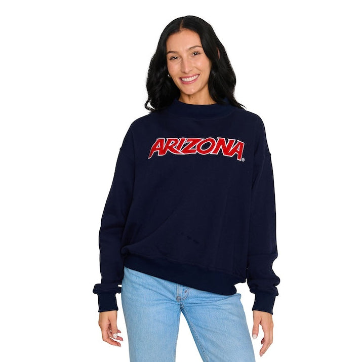 University of Arizona Mock Neck Sweatshirt