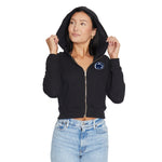 Penn State Waffle Knit Zip Up Hoodie