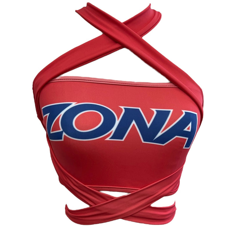 University of Arizona Red Multiway Bandeau Top