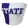 Kansas State Two Tone Tube Top