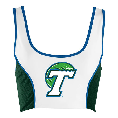 Tulane Sporty Cropped Tank - lo + jo, LLC