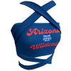 University of Arizona Navy Multiway Bandeau Top