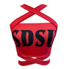 San Diego State Aztecs Red Multi Way Bandeau Top