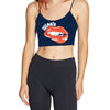 Illinois Fighting Illini Lips Spaghetti Tank