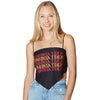 Virginia Tech Hokies Gothic Bandana Top