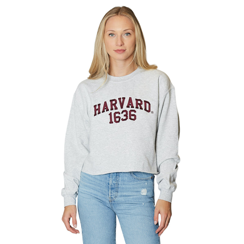 Harvard Embroidered Crewneck