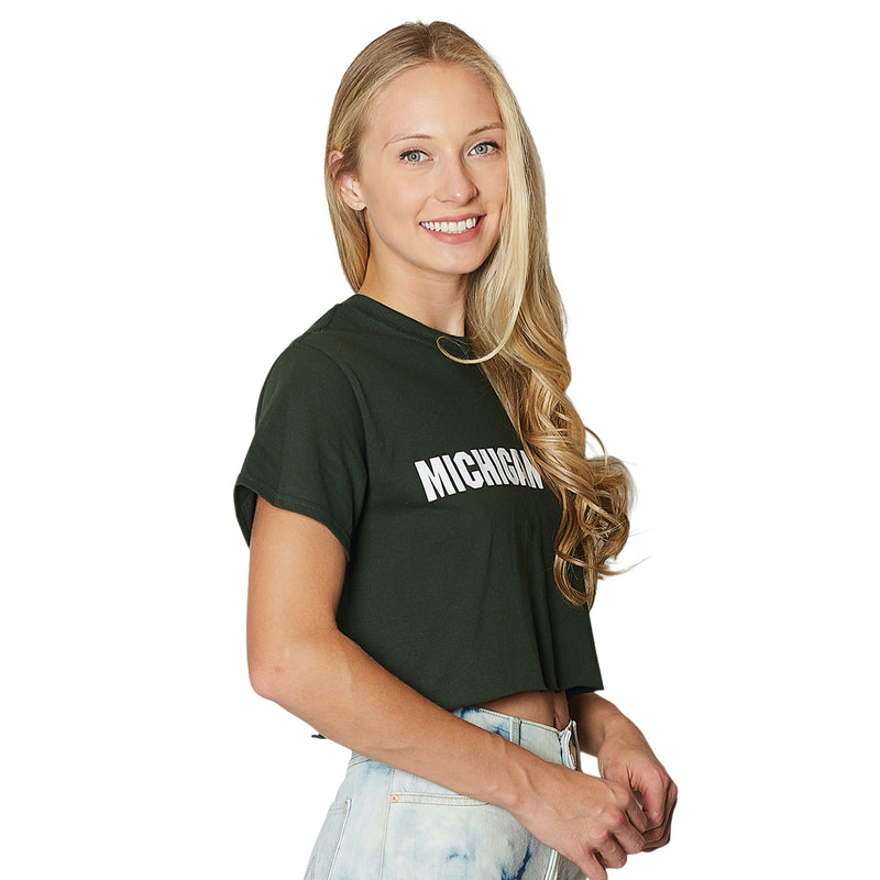 Michigan State Green Tee